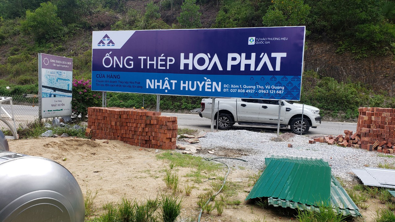 làm biển quảng cáo BẰNG BẠT tại Nghệ An, Hà Tĩnh